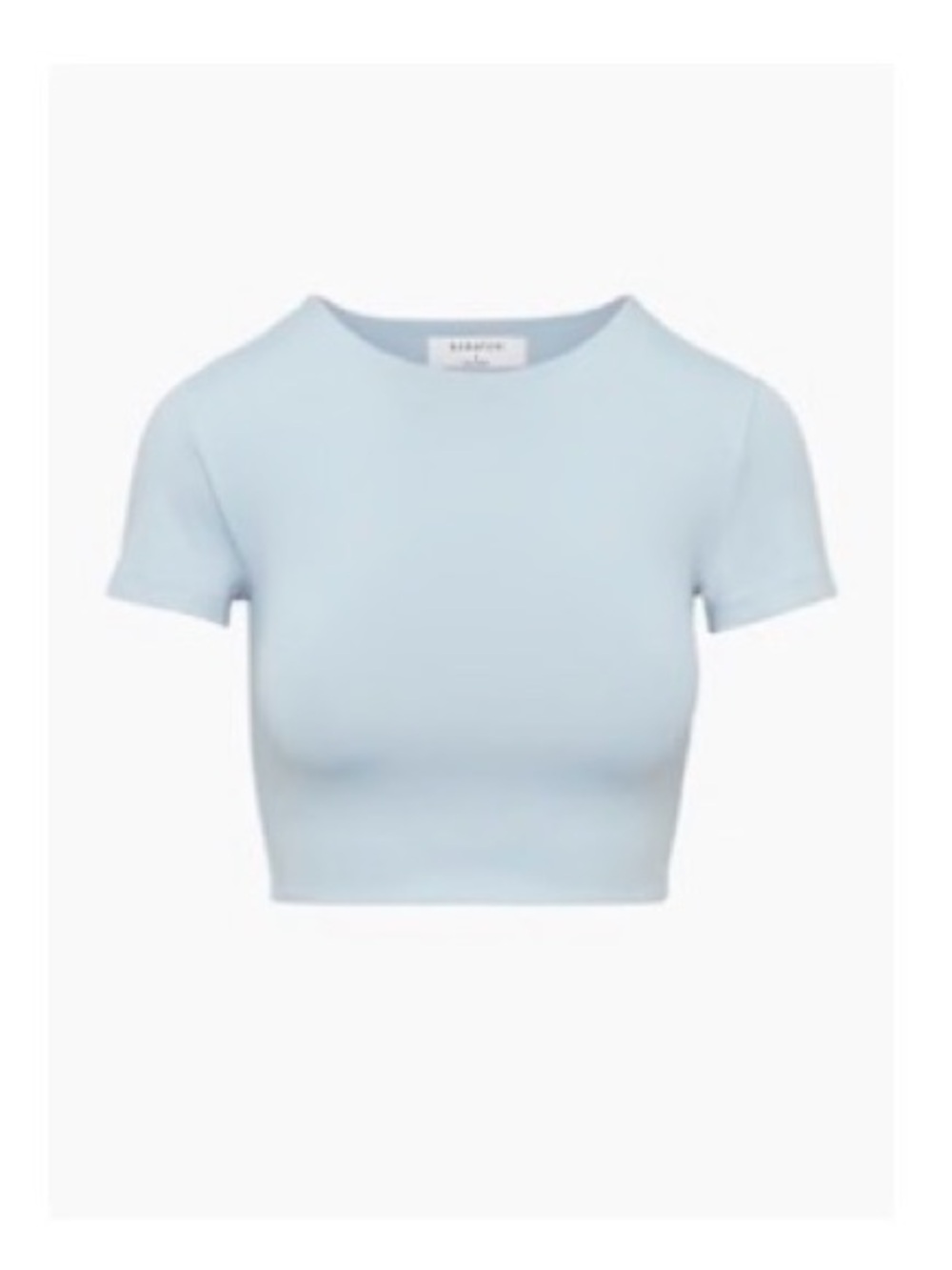 Aritzia Babaton Contour Crew Cropped T-Shirt